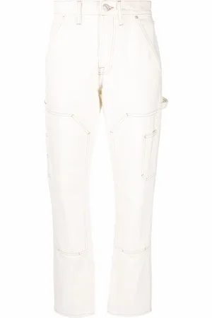 Frame Pantalones rectos con bolsillos