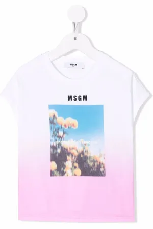 Msgm Playera estilo sombreado