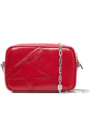 Golden Goose Bolsa crossbody Star con acabado brillante