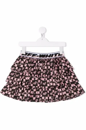 OFF-WHITE Falda con monograma estampado