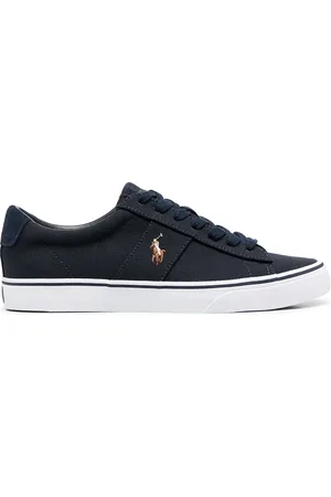 Ralph Lauren Tenis bajos con logo bordado
