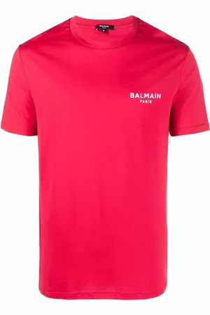 Balmain Playera con logo bordado