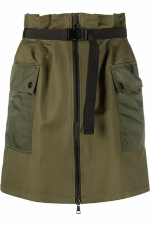 Moncler Falda tipo cargo con cintura alta