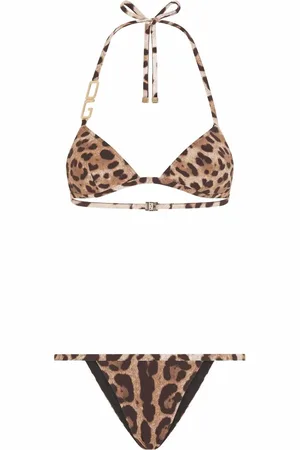 Dolce & Gabbana Bikini con estampado de leopardo
