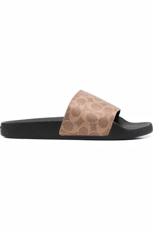 Coach Flip flops con logo