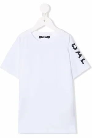 Balmain Playera con logo estampado