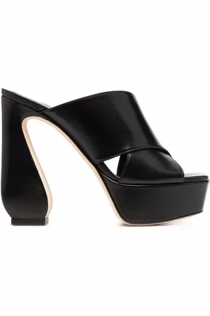 SI ROSSI Mules con plataforma