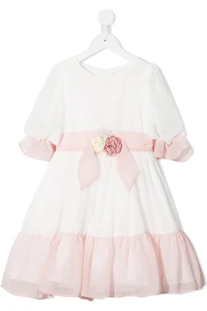 PATACHOU Vestido acampanado con apliques florales