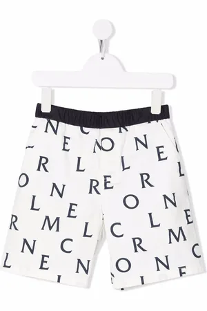 Moncler Shorts con logo estampado