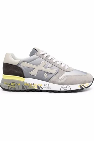 Premiata Tenis Mick con diseño color block