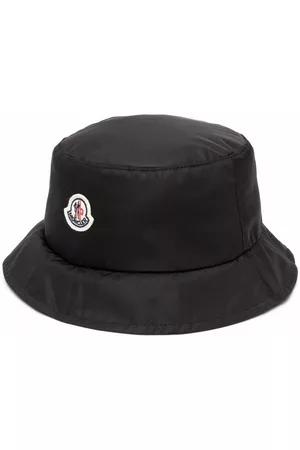 Moncler Gorro de pescador con parche del logo