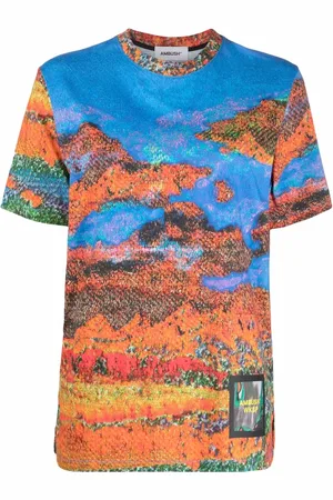AMBUSH Playera con estampado gráfico