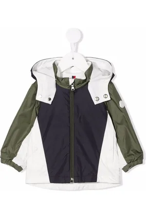 Moncler Chamarra rompevientos con diseño color block