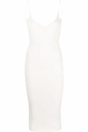 Dsquared2 Vestido midi con espalda descubierta