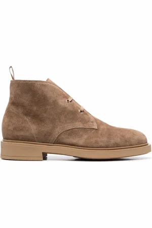 Gianvito Rossi Botas desierto con agujetas