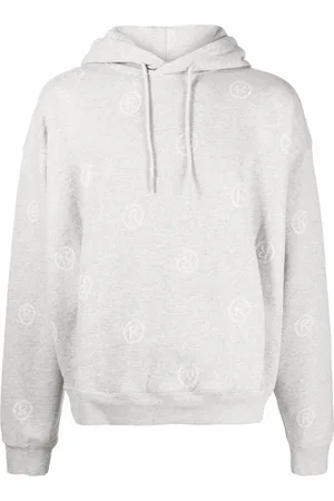 MARTINE ROSE Hoodie con monograma estampado