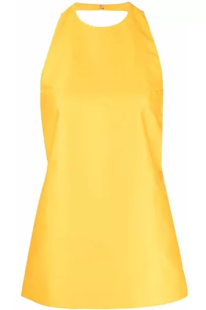 Puccini Blusa sin mangas a capas