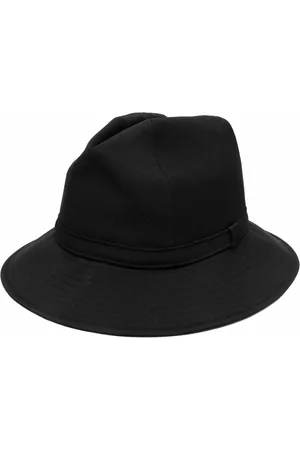 YOHJI YAMAMOTO Hombre Sombreros - Sombrero de ala ancha