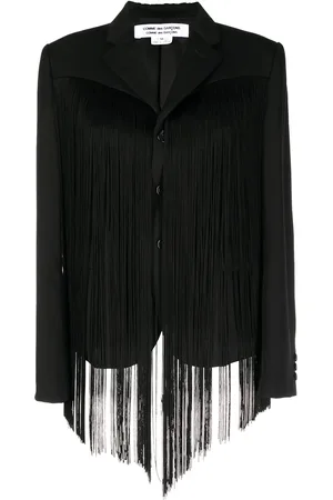 Comme des Garçons Blazer con flecos