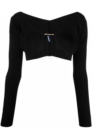 Jacquemus Cárdigan tejido de canalé