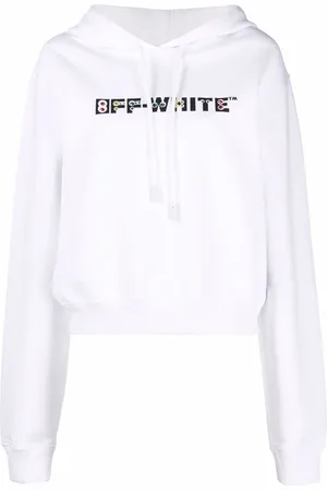 OFF-WHITE Hoodie con logo estampado