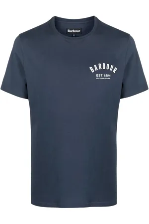 Barbour Playera con logo estampado