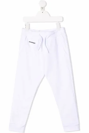 Dsquared2 Pants con logo estampado y cordón