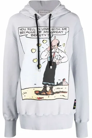 Moncler Hoodie Olive Oyl