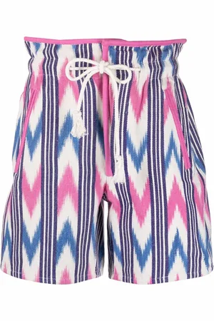 Marant Etoile Shorts con estampado gráfico