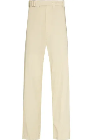 LEMAIRE Pantalones anchos con cinturón