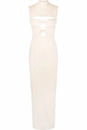 Jacquemus Vestido con detalles de aberturas