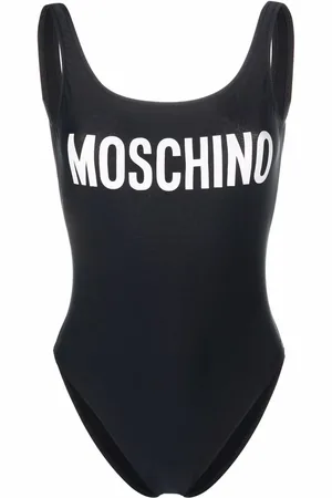 Moschino Traje de baño con logo estampado