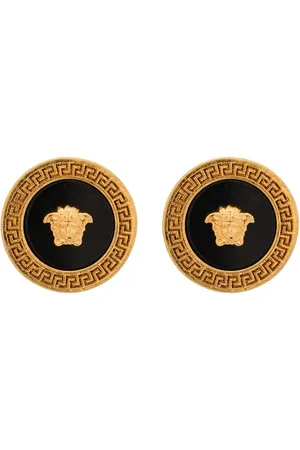 VERSACE Aretes con deije Medusa