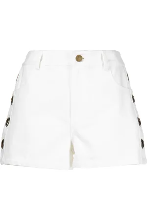 MONSE Shorts de mezclilla Grommet