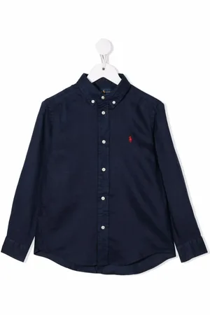 Ralph Lauren Camisa con logo bordado