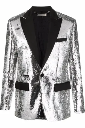 Philipp Plein Blazer con lentejuelas y botones