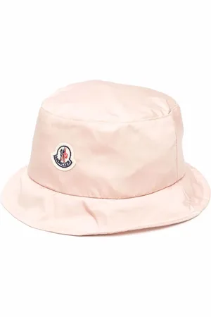 Moncler Gorro de pescador con parche del logo