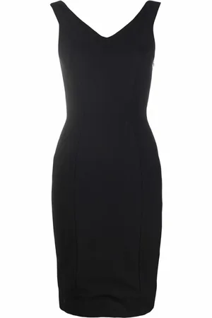 John Galliano Vestido ajustado sin mangas 1990
