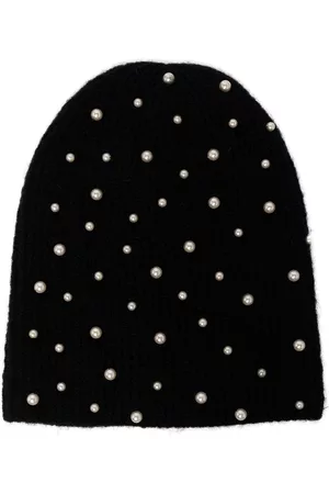 Jennifer Behr Gorro Coco con detalle de perlas