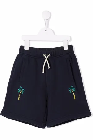 Palm Angels Shorts con palmeras bordadas