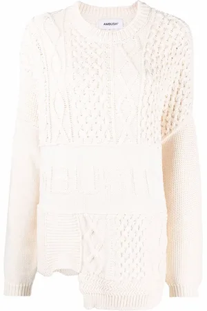 AMBUSH Suéter tejido con diseño patchwork
