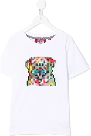 MOSTLY HEARD RARELY SEEN Playera mini Rainbow Pug