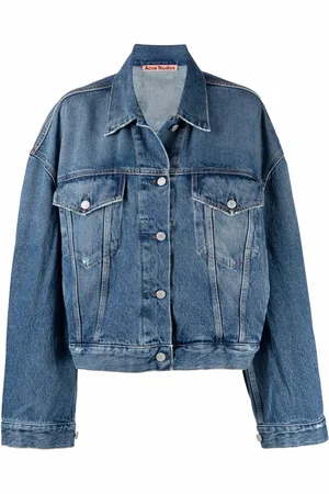 Acne Studios Chamarra de mezclilla oversize