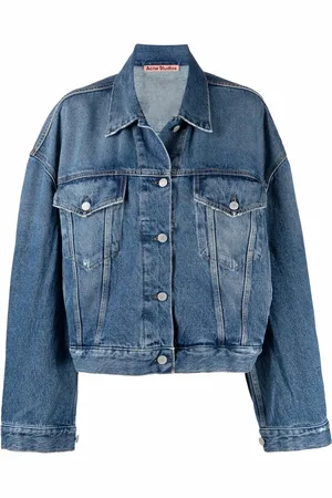 Acne Studios Chamarra de mezclilla oversize