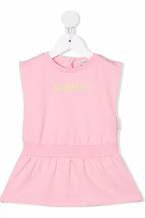 Moncler Vestido sin mangas con logo estampado