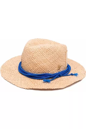 JUNYA WATANABE Sombrero de verano de rafia entretejido