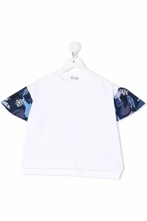 Il gufo Playera manga corta con cuello redondo