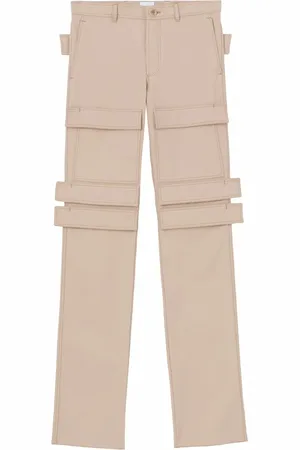 Burberry Pantalones cargo con detalle de paneles