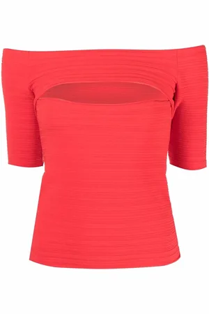 Stella McCartney Top con hombros descubiertos