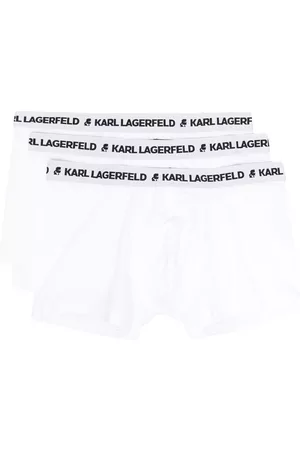 Karl Lagerfeld Hombre Calcetines - Set de bóxeres con logo en la pretina